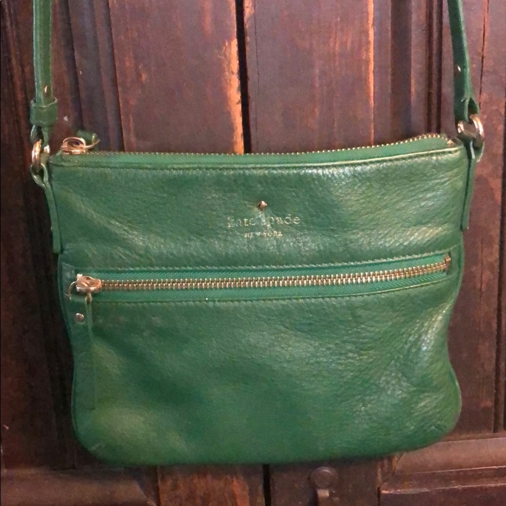 Green Kate Spade Crossbody